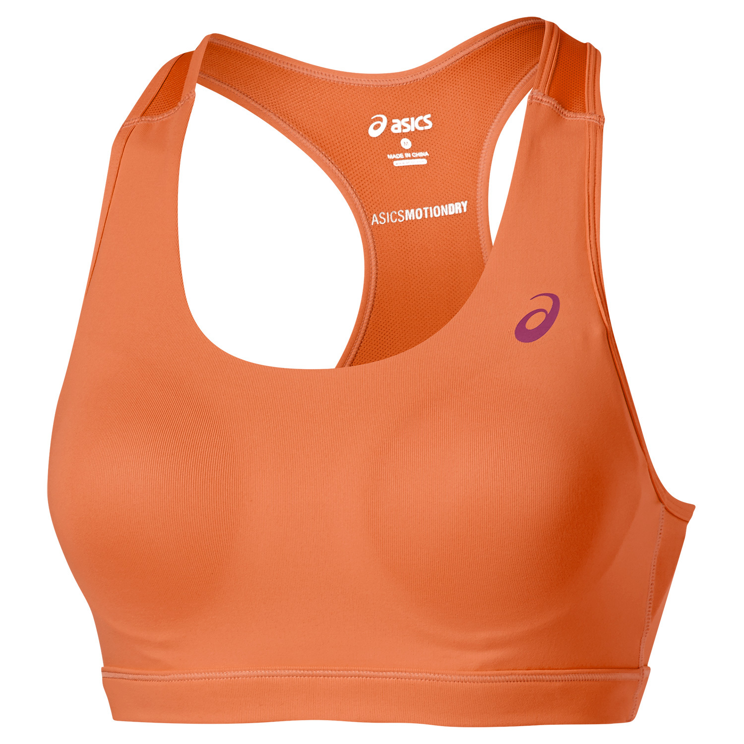 ASICS RACERBACK BRA TOP  женский топ для бега оранжевый - 5