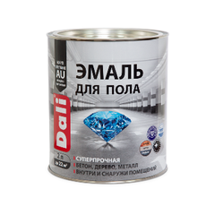 Эмаль Dali для пола серая 2л Рогнеда