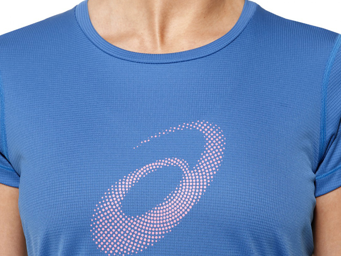 Asics Graphic SS Top Футболка женская (0393) - 3