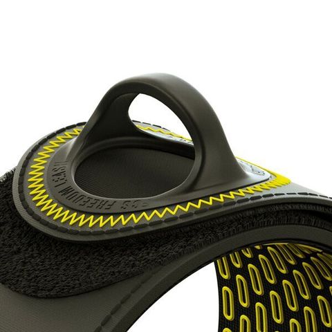 FCS 6' Freedom Leash Charcoal/Green