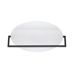 7015/20WL HIGHTECH ODL25 295 белый ice crack/металл/акрил Настенно-потолочный светильник IP20 LED поворотный 360° 1*20W LUNAR