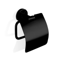 Decor Walther Basic 0530260 Держатель туалетной бумаги, цвет: чёрный фото