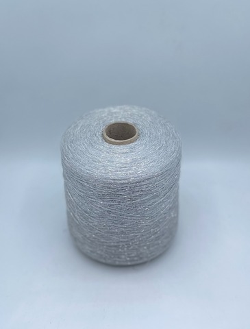 Industria Italiana (пр.Италия),art-Frizzante 3500 м/100гр,Вискоза+Полиамид(Люрекс), цвет-Серый(2043). арт-34527