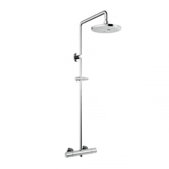 TOTO SHOWERS TBW01404R Душевая стойка, 220x586x1200мм, с термостатическим смесителем, SMA, Comfort Wave, Warm Spa, цвет: хром (без шланга и ручного душа) фото