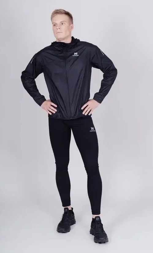 Мужской беговой костюм Nordski Pro black