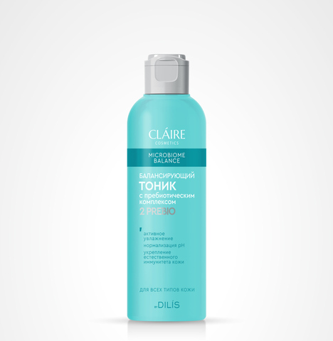 Claire cosmetics MICROBIOME BALANCE Балансирующий тоник для лица для всех типов кожи 200мл