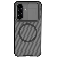 Чехол тонированный для Samsung Galaxy A57, серия CamShield Pro Magnetic (сдвижная шторка для камеры и встроенный круглый магнит) от Nillkin