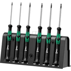 Набор отвёрток для эклетронщиков 2067/6 TORX BO RACK WERA 05118154001