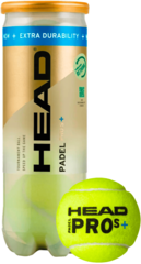 Мячи для падела Head Padel Pro S+ (3 мяча в банке)