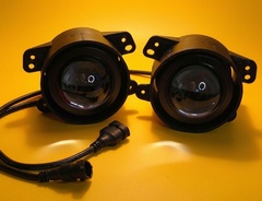 M-08 Jeep Ближний / ПТФ (M-08, ближний), линзы (Jeep Grand Cherokee WK2 (2010-2013)), светодиодные противотуманные фары, M-08-10042 (2 шт. / комплект)