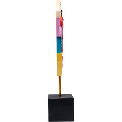 Объект декоративный Abstract Face Multicolour «Абстрактное разноцветное лицо» 52 см