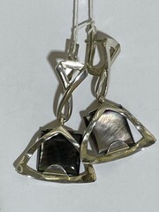 Баска (серьги из серебра)