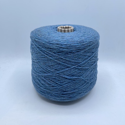 Luxury Selection by RiGo (пр.Италия), art- Cardwool,2/15 750м/100гр, 85% Меринос 15%Полиамид ,цвет-Лазурный меланж 511/522 ,арт.24463
