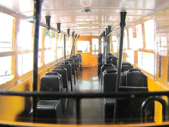 Ikarus-260 city orange Soviet Bus (SOVA) 1:43