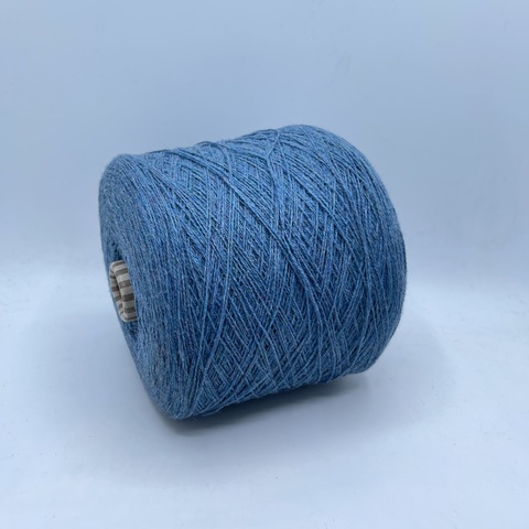 Luxury Selection by RiGo (пр.Италия), art- Cardwool,2/15 750м/100гр, 85% Меринос 15%Полиамид ,цвет-Лазурный меланж 511/522 ,арт.24463