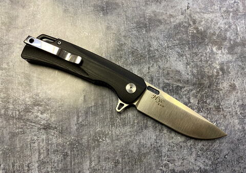 Складной нож Нус Black, сталь D2, G-10, ТДК Кизляр