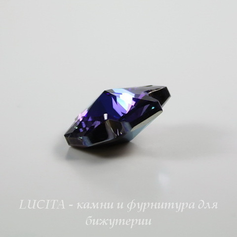 6866 Подвеска Сваровски Крестик Crystal Heliotrope (20 мм)