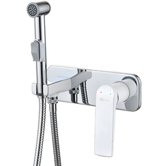 Lemark Allegro LM5919CW Гигиенический душ со смесителем Хром Белый фото
