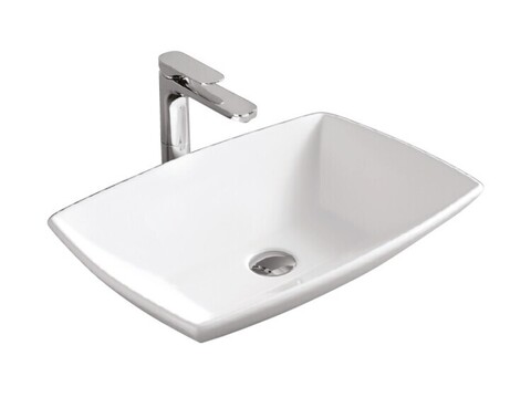 ArtCeram Jazz JZL002 05 00 Раковина накладная, 60x40, цвет: белый