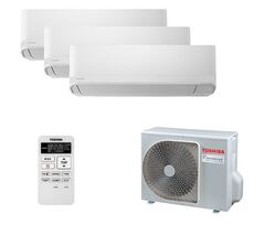 Мульти сплит-система Toshiba на 3 комнаты (20+20+20 кв.м.) SEIYA