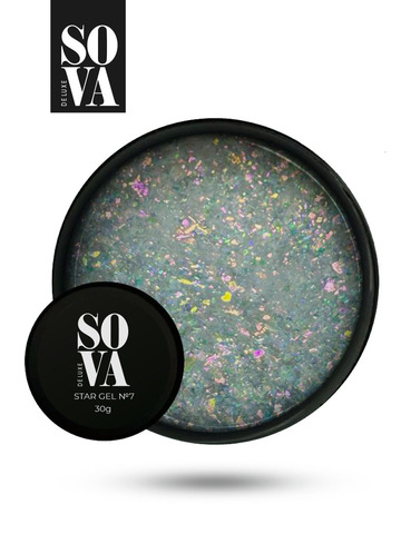 Стар гель STAR GEL Sova De Luxe №7, 30 г