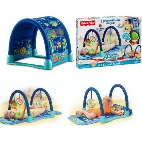 Игровое одеяло-домик Аквариум 