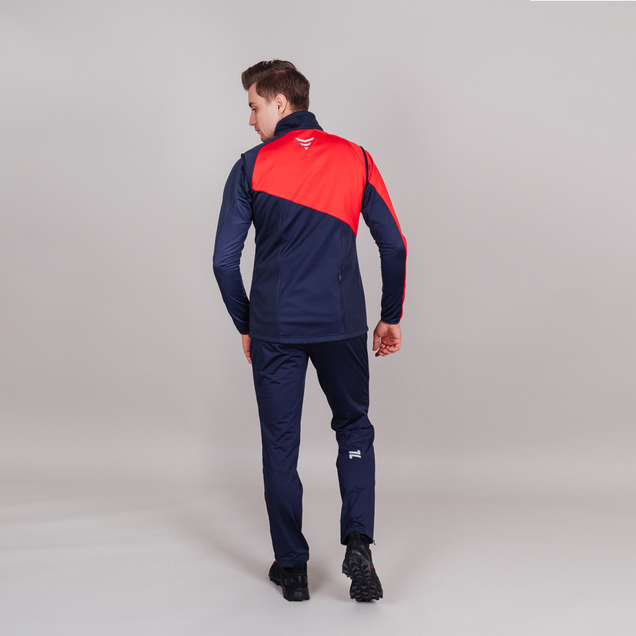 Лыжный жилет мужской Nordski Premium blueberry-red - 3