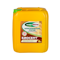 Антисептик для дерева Woodmaster Биосепт, 10 л "РОГНЕДА" (1)