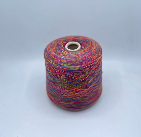 Profilo S.N.C (пр.Италия),art. Merinos stampato, 2/30 1500м/100 гр.100%Меринос , цвет-Арлекино , арт.29306