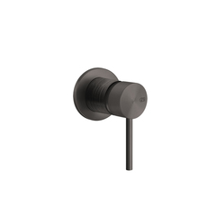 Gessi 316 54319#707 Встраиваемый смеситель на 1/2" на 1 источник (внешняя часть), цвет: brushed black metal pvd фото