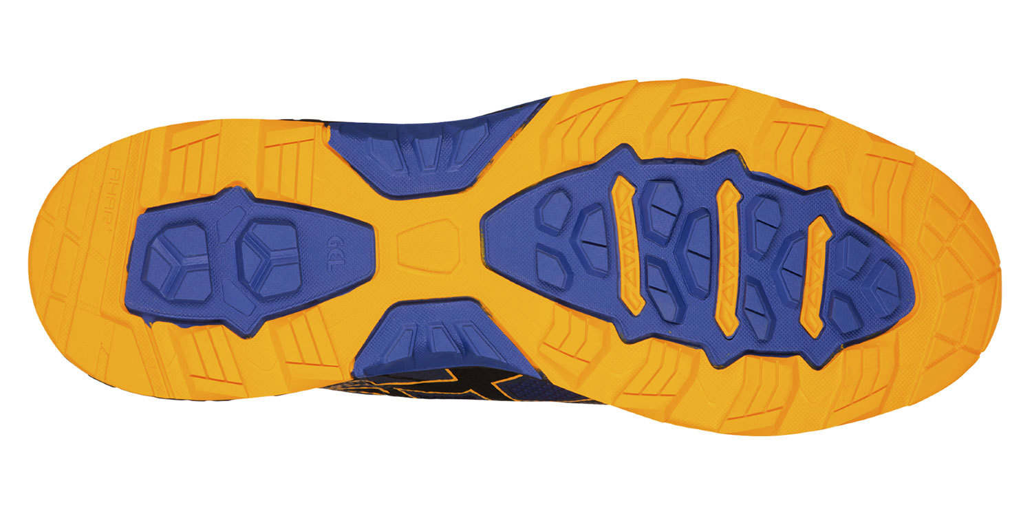 Asics Gel-Fujitrabuco 6 G-TX мужские кроссовки внедорожники синие-черные - 2