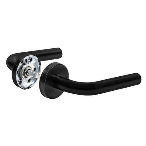 Ручка раздельная FUARO DSS-0201/19 INOX 201 BL-24 черный /64079/