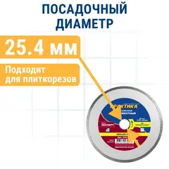 Диск алмазный несегментный ПРАКТИКА Эксперт-керамогранит 300 х 25,4 мм (034-717)