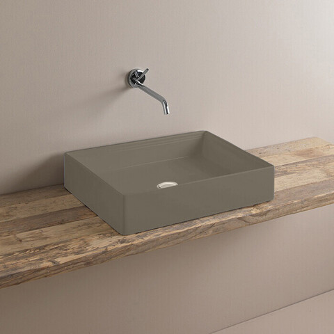 ArtCeram Scalino SCL002 41 00 Раковина накладная, 55x38, цвет: бежевый