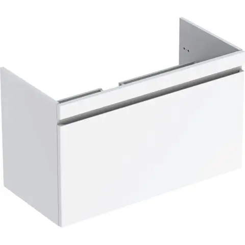 Geberit Renova Plan 869500000 Тумба под раковину, 98.8x58.5x47.3см, Белый / Высокоглянцевое покрытие