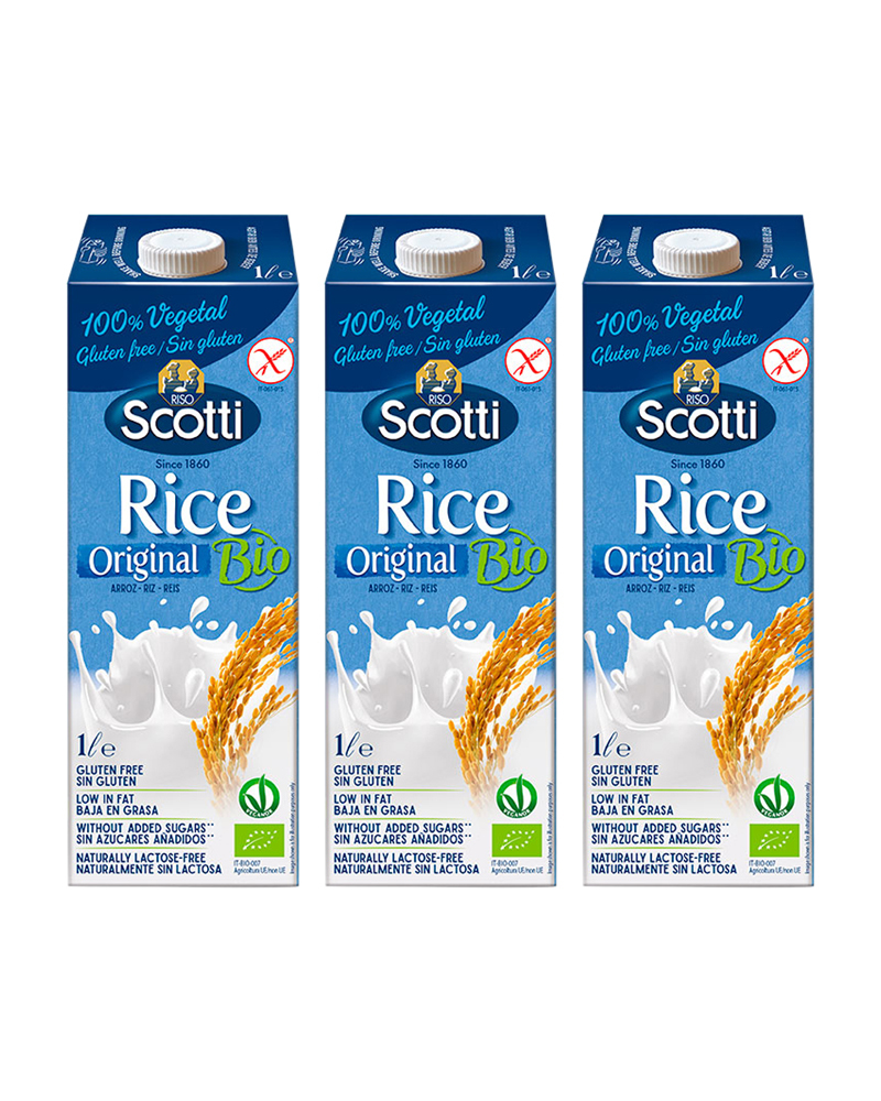 Riso Scotti Рисовый напиток BIO 1 л. - 3 шт