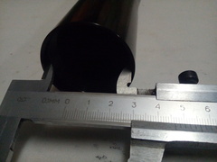 Внешний стакан пера вилки для Yamaha YZF R1 / FZ1 / FZ8 2006-2015 г.в. черный.