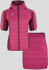 Элитный лыжный комплект жилет + юбка женский Noname Ski Vest-Skirt Red/Dk Rasberry