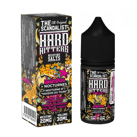 Жидкость The Scandalist Hardhitters Salt 2% STRONG 30 ml - Nocturne One (Ваниль Ириска Табак)