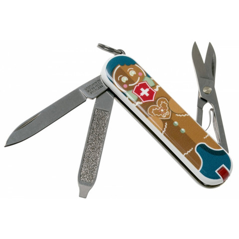 Нож-брелок складной 0.6223.L1909 Classic SD Gingerbread Love Limited Edition 2019