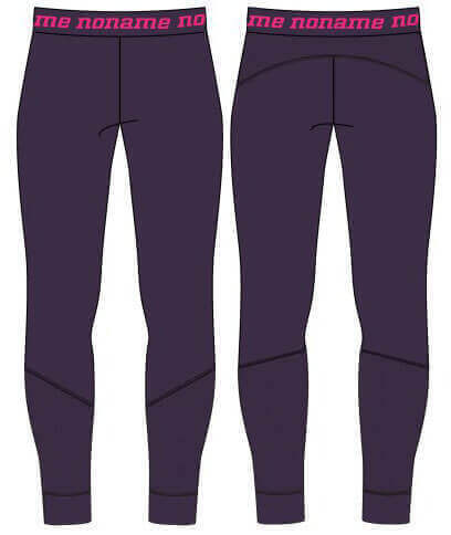 Женский комплект спортивного термобелья с ветрозащитой Noname Arctos WS 24 purple - 6