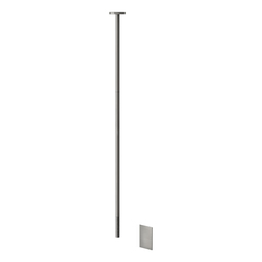 Gessi 316 Trame 54324#239 Смеситель для раковины потолочный, электронный, внешняя часть, цвет Steel Brushed фото