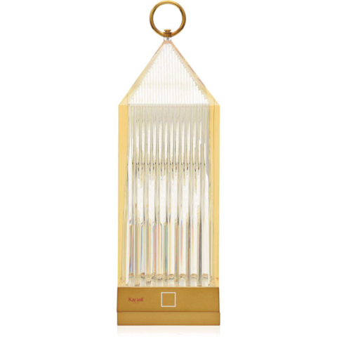 Фото: Настольная лампа Lantern  янтарный - основной вид