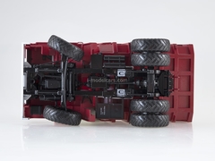 BELAZ-540 Dumper exhibition red-white 1:43 Dealer models BELAZ