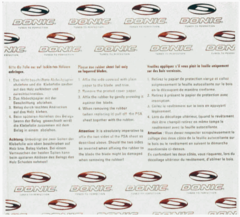 Пленка для наклеивания накладок Donic Gluing Sheet