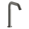 Gessi 316 Trame 54380#239 Смеситель для раковины, электронный, с кран-фильтром для регулировки температ и напора воды, высота излива 230 мм, цвет Steel Brushed