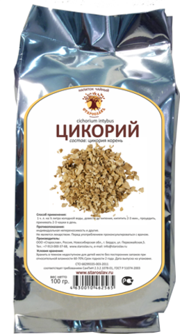 Цикорий (корень, 100гр.) (Старослав)