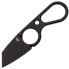 Фото Шейный нож Kizer Bowtie, сталь D2, черный