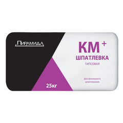 Шпатлевка финишная Пирамида КМ+ гипсовая 25кг