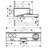 Hansgrohe ShowerTablet Select 13151400 Термостат для ванны